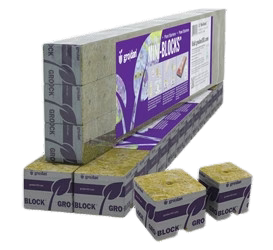 Grodan Rockwool Cubes 1.5 Inch